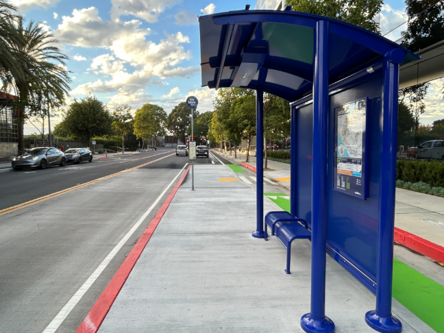 Better Blue Bus Stops - Big Blue Bus